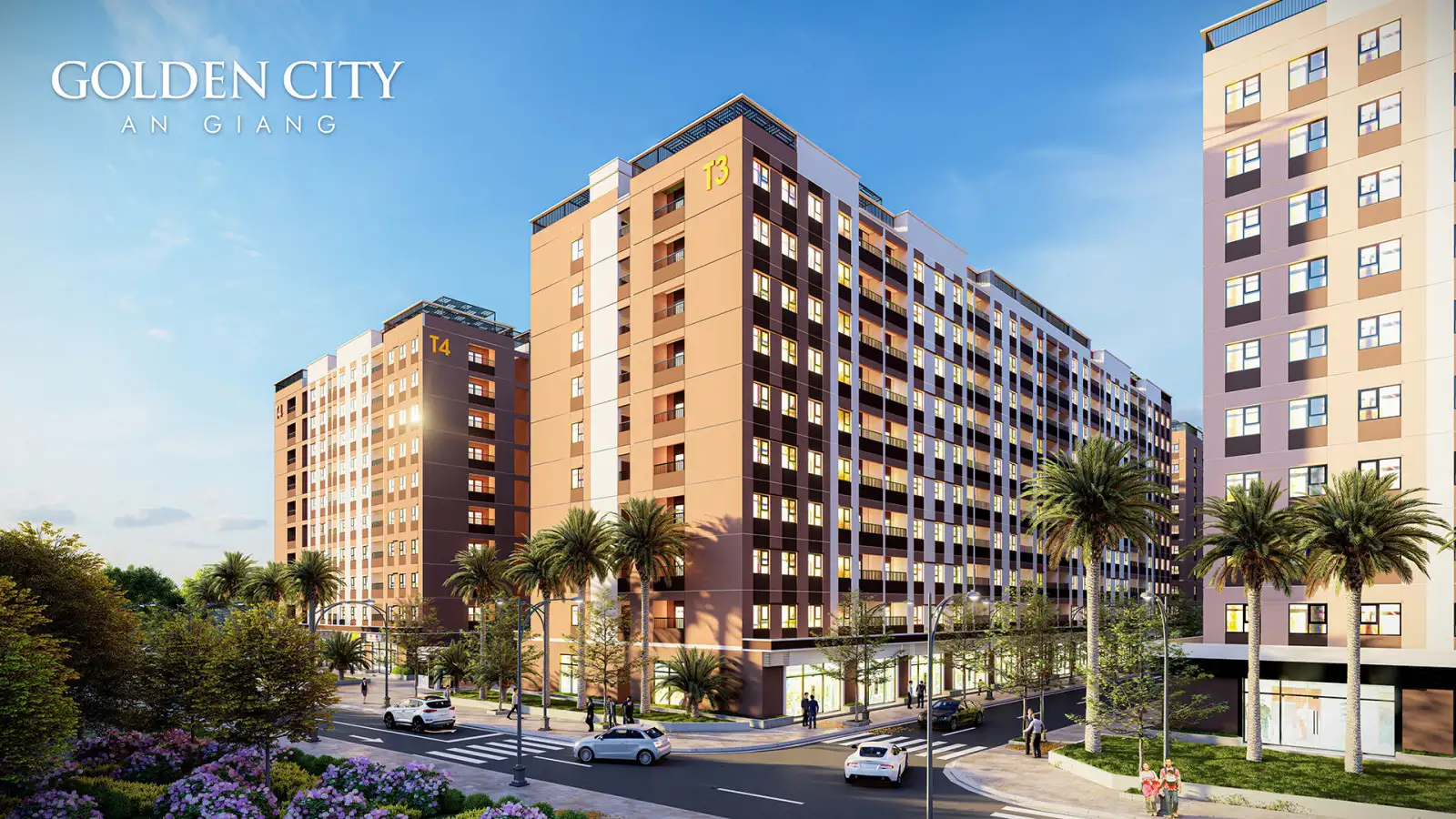 Golden City An Giang: Bất động sản Long Xuyên tung ra thị trường 131 căn hộ mới